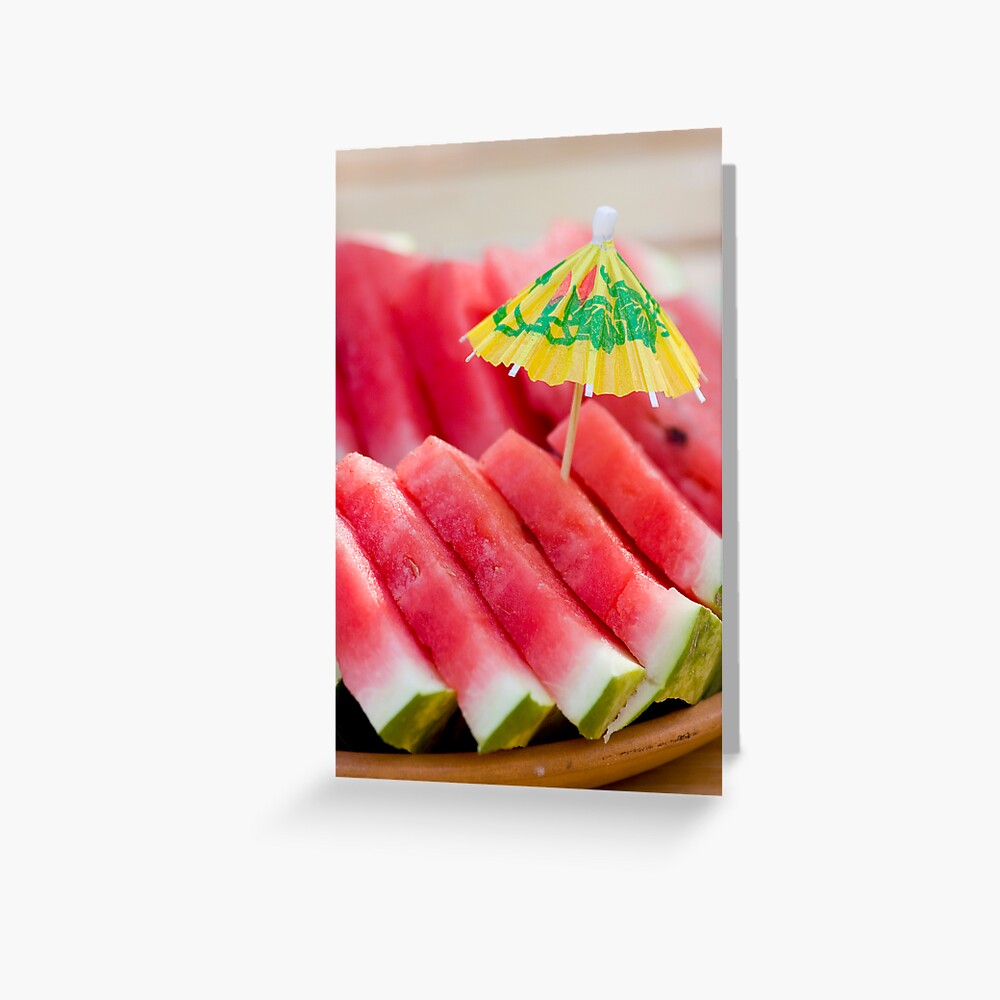 Party food Greeting Card