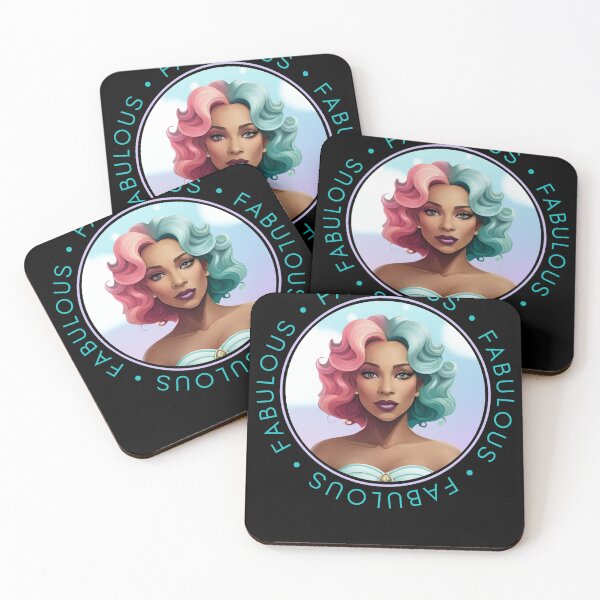 Item preview, Fabulous Woman Retro Pink Glamourous Insignia Circle Emblem designed and sold by Melan Designs.