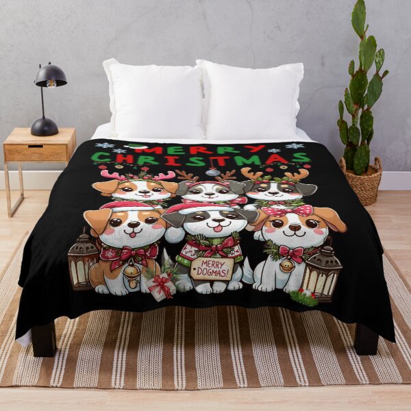 Item preview, Merry Dogmas - Kawaii Cute Dogs Celebrate Christmas designed and sold by JessArty ⭐⭐⭐⭐⭐.