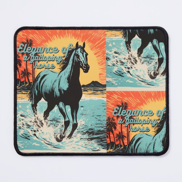 Item preview, Elegance of a galloping goodfellow horse designed and sold by Nathicha.