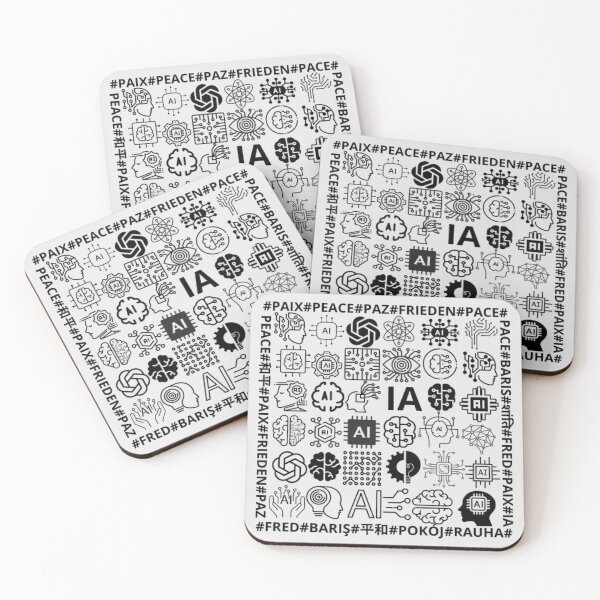 Item preview, Peace and Artificial Intelligence: A Unique Design for Harmony designed and sold by LIAMRIVIERART.