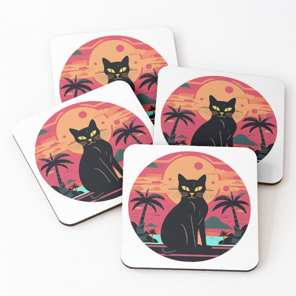 Item preview, Exotica Black Cat designed and sold by Kona Cat Creationz.