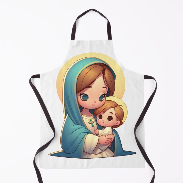 Item preview, Virgin Mary with Jesus in her Arms designed and sold by NoticasDeFe.
