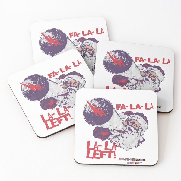 Item preview, Fa-La-La-La Left! Retro Design designed and sold by lefthandedelite.