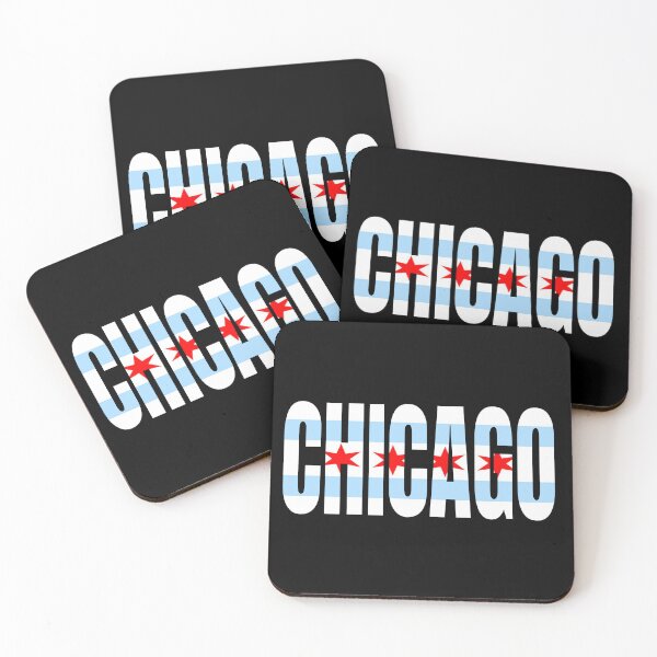 Item preview, Chicago - Flag In Letters designed and sold by RockfordPaul.