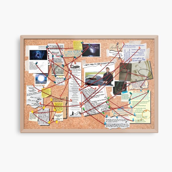 Red String: Driver Picks the Music Edition Metal Print