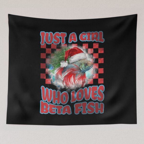 Item preview, JUST A GIRL WHO LOVES BETA FISH designed and sold by jbird1979.