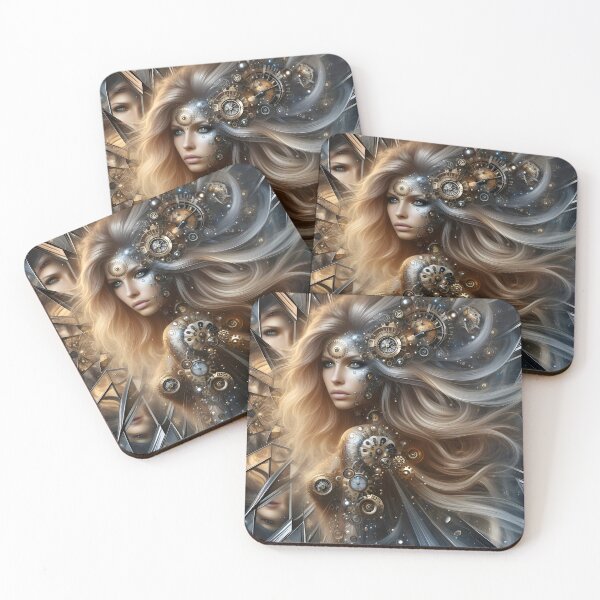Item preview, Time's Elegance: A Captivating Surreal Reflection designed and sold by AI-Only Creations.