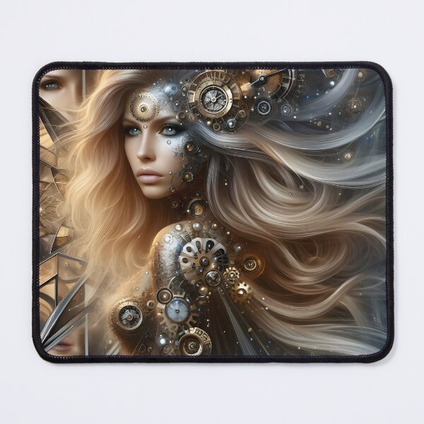 Item preview, Time's Elegance: A Captivating Surreal Reflection designed and sold by AI-Only Creations.