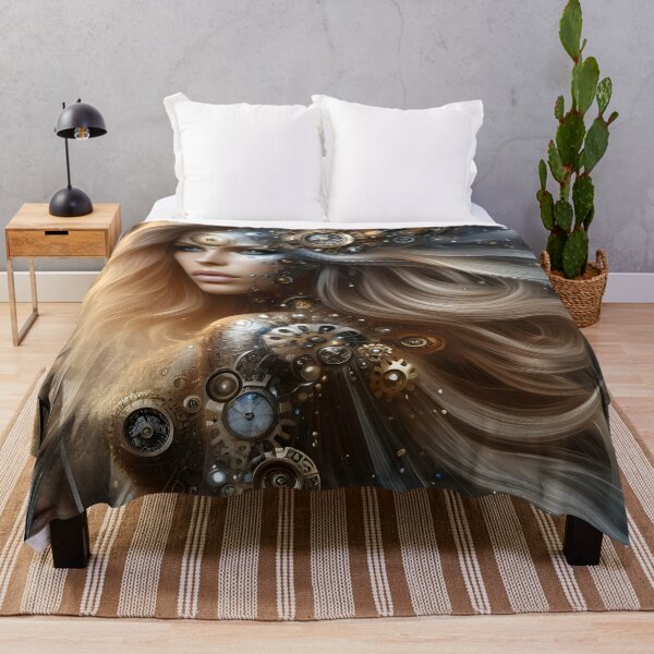 Item preview, Time's Elegance: A Captivating Surreal Reflection designed and sold by AI-Only Creations.