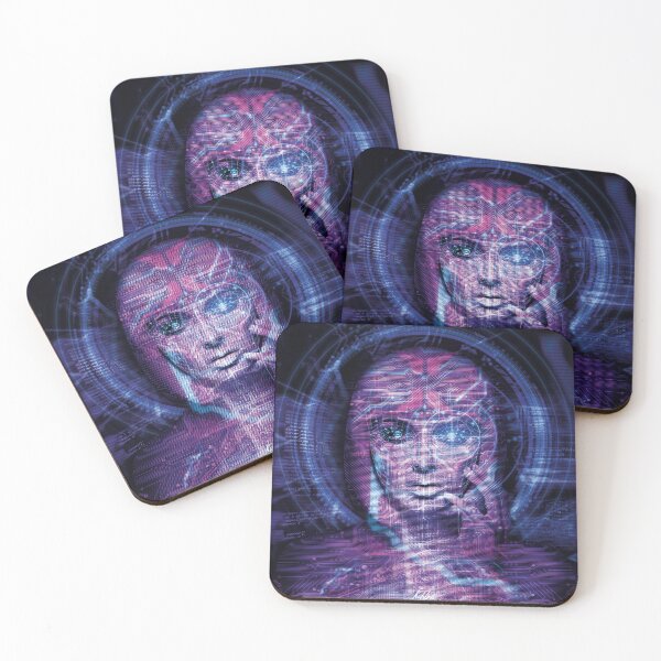 Item preview, Digital Female Futuristic Style Illustration designed and sold by Kuhller.