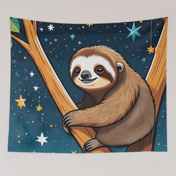 Item preview, Sloth Artwork designed and sold by WildlifeInc.