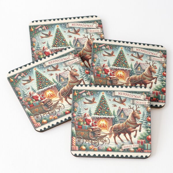 Item preview, xmas stamp designed and sold by Greydate.