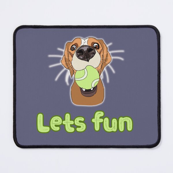 Item preview, Funny dog playing with ball designed and sold by amaria56.