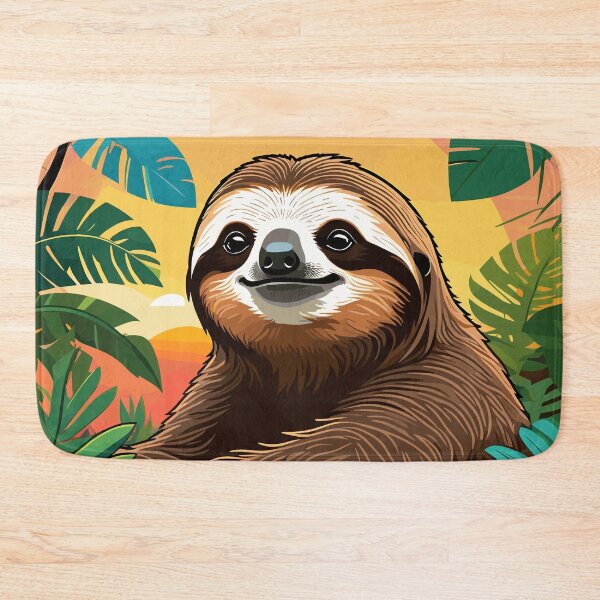Item preview, Sloth Artwork designed and sold by WildlifeInc.