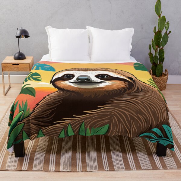 Item preview, Sloth Artwork designed and sold by WildlifeInc.