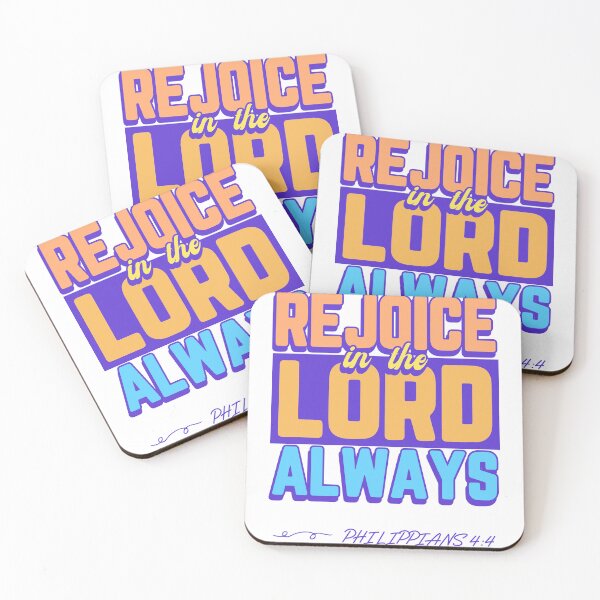 Item preview, Philippians 4:4 designed and sold by InPrintsbyJeff.