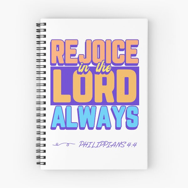 Item preview, Philippians 4:4 designed and sold by InPrintsbyJeff.