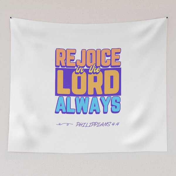 Item preview, Philippians 4:4 designed and sold by InPrintsbyJeff.