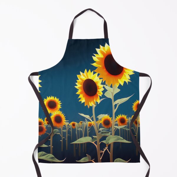 Item preview, Sunflowers in an abstract field by dePace' designed and sold by mrpropcake.