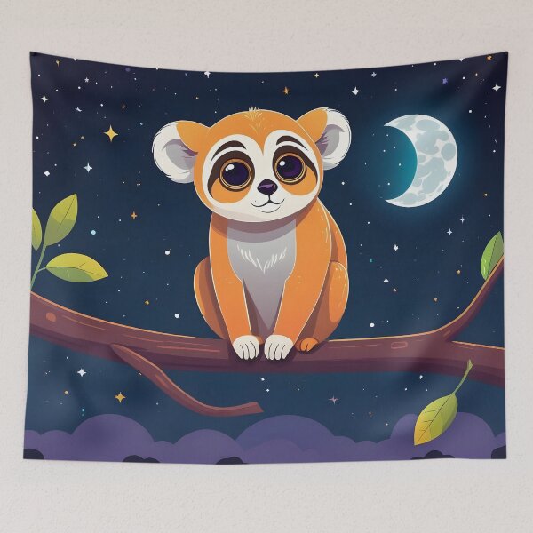Item preview, Slow Loris Artwork designed and sold by WildlifeInc.