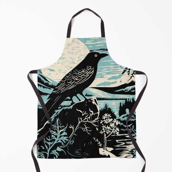 Aperçu de l'œuvre Oiseau coupé en lino créée et vendue par Texterns.