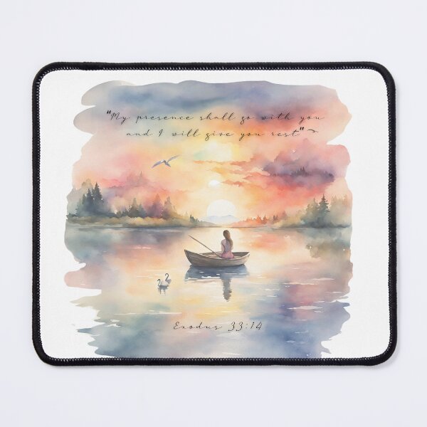 Item preview, Exodus 33:14 "My presence shall go with you".. designed and sold by WiseBlissful.