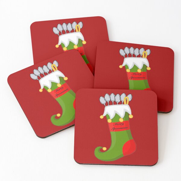 Item preview, Merry Spoonmas Christmas Stocking designed and sold by CaitlynConnor.