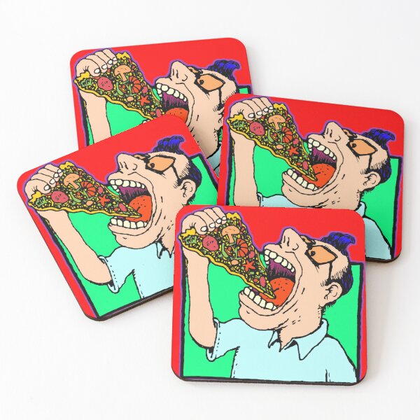 Item preview, comedor de pizza designed and sold by paulvolker.