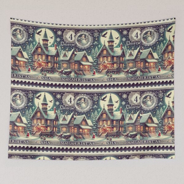 Item preview, postage stamp xmas designed and sold by Greydate.