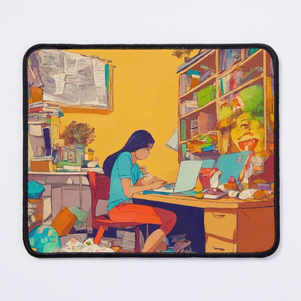 Item preview, Final Exam College Dorm Room Messy Girl Computer Test Week Graduate  designed and sold by Kathryn Creates.