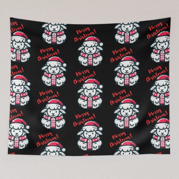 Item preview, Sheep xmas simple classic designed and sold by ArtFeverShop.