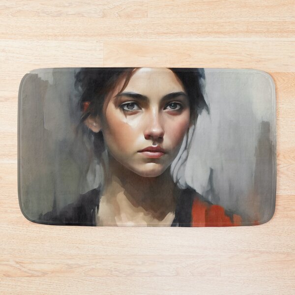 Item preview, young femail portrait designed and sold by Lefteris Betsis.