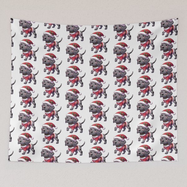 Item preview, Chibi Great Dane in Christmas designed and sold by City0fDreams.