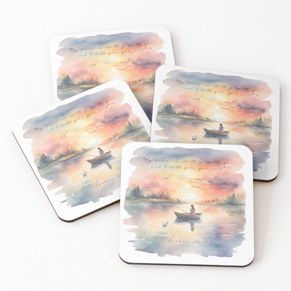 Item preview, Exodus 33:14 "My presence shall go with you".. designed and sold by WiseBlissful.