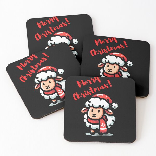 Item preview, Funny Sheep xmas simple classic designed and sold by ArtFeverShop.