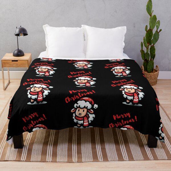Item preview, Funny Sheep xmas simple classic designed and sold by ArtFeverShop.