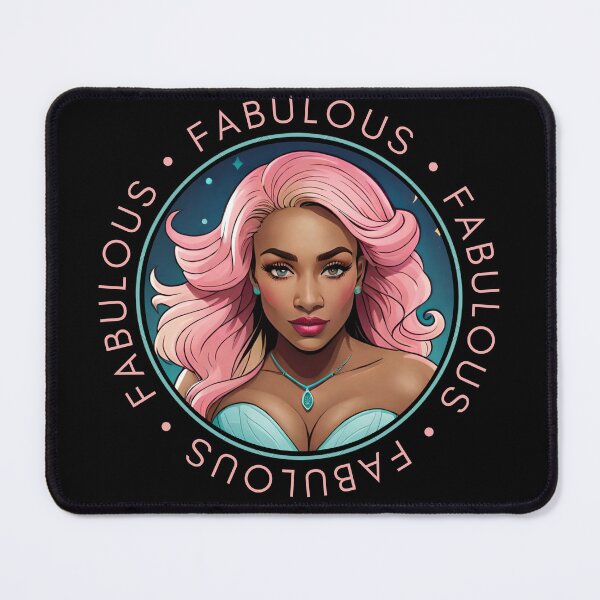 Item preview, Fabulous Woman Retro Pink Glamourous Insignia Circle Emblem designed and sold by Melan Designs.