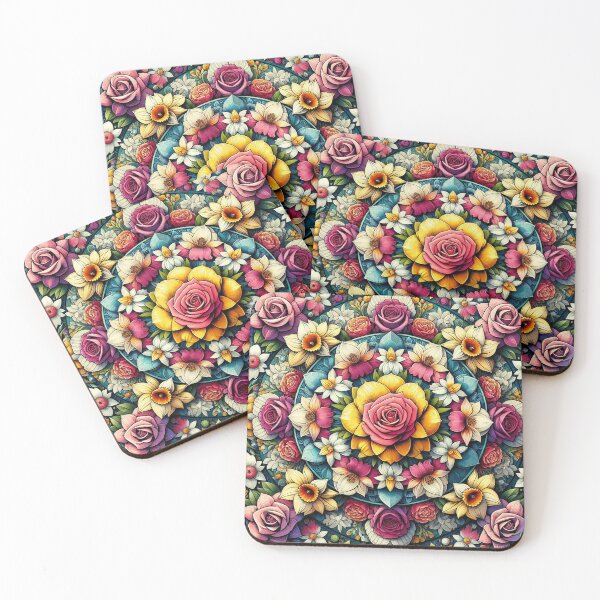 Item preview, Colored pattern. Many flowers designed and sold by coollooc-piece.