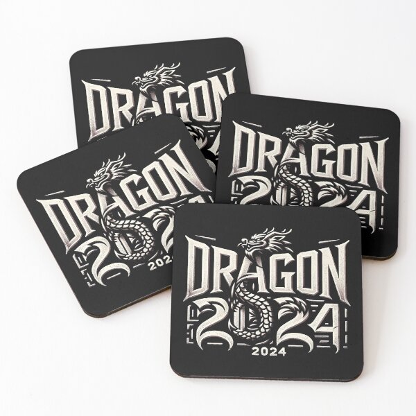 Item preview, Chinese New Year 2024 Dragon 2024 Typography designed and sold by MAPDDesigns.