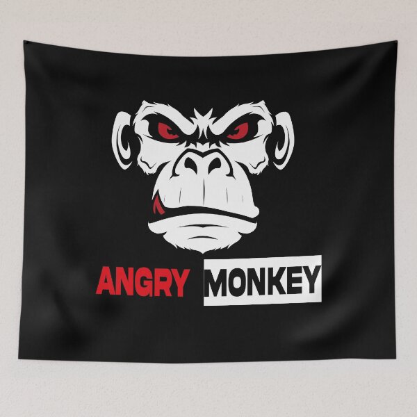 Item preview, Angry Monkey International Monkey Day Gift Gorilla Lovers  designed and sold by AstroShop1.