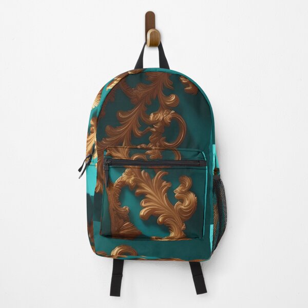 Item preview, Teal & Gold Baroque designed and sold by DesignsByPrnces.