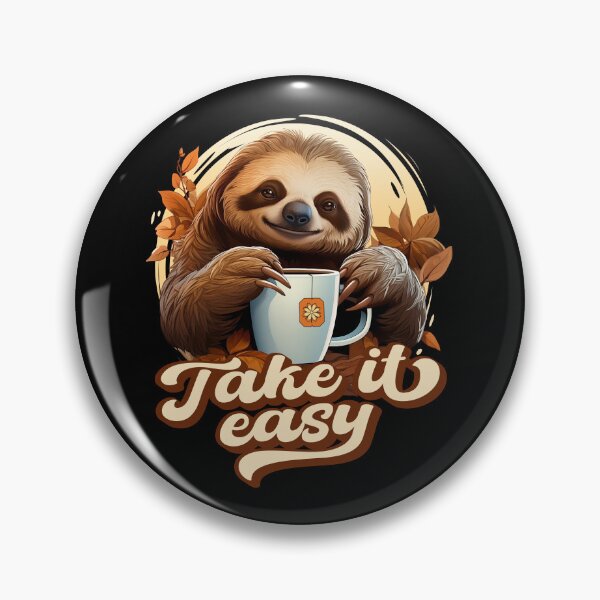 Artikelvorschau, Faultier Cartoon Sloth Tee Faul Chillen Entspannen Relaxen entworfen und verkauft von Infinitee8hirts.