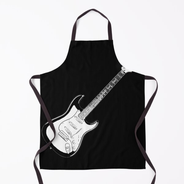 Item preview, Strat Style Electric Guitar Line Art designed and sold by kakarikihill.