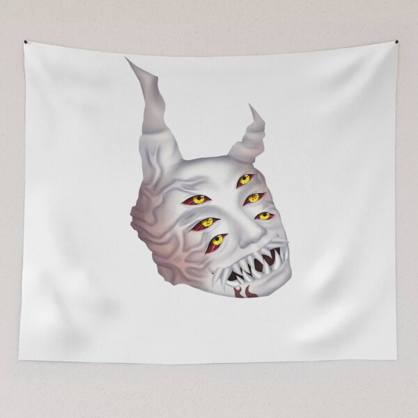 Item preview, Oni Hannya Mask designed and sold by Leeh-designs.