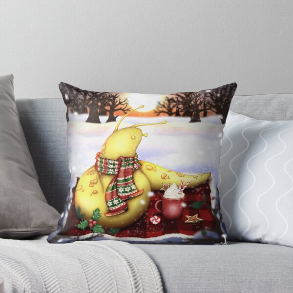 Item preview, Jim the Banana Slug Enjoys a Winter Sunset  designed and sold by OtterLily.
