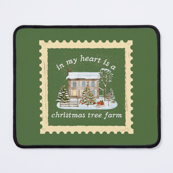 Item preview, Christmas Tree Farm Estampilla designed and sold by karma-style.