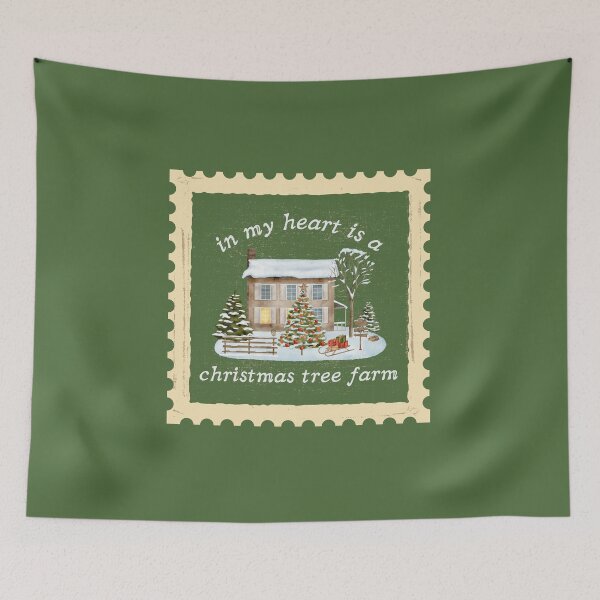 Item preview, Christmas Tree Farm Stamp designed and sold by karma-style.