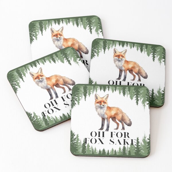 Item preview, funny animals|woods|funny|fox designed and sold by LorelaiS.
