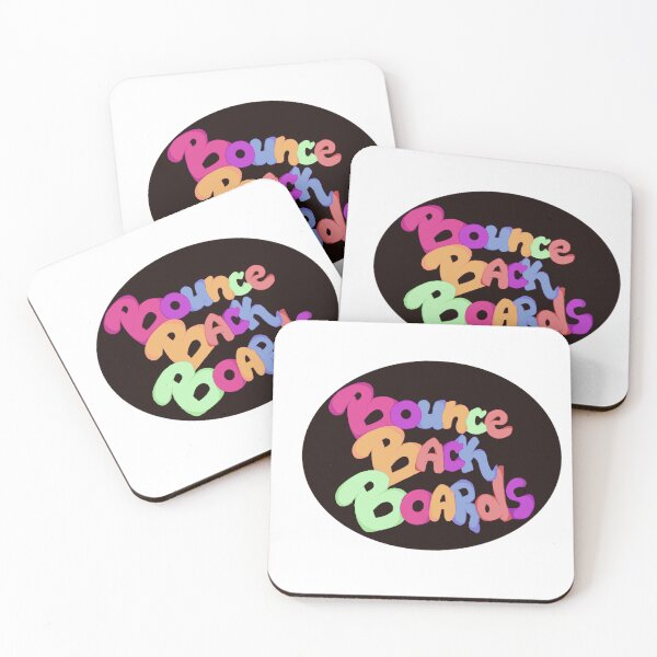 Item preview, colorful BounceBack Logo designed and sold by BBLongboards.